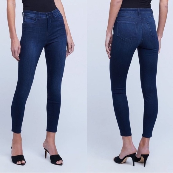 L’AGANCE High Rise Skinny Jeans - Picture 1 of 4